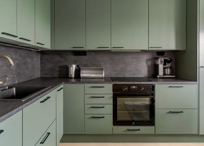 A Peaceful And Modern Gem In The Heart Of The Apartment Pori